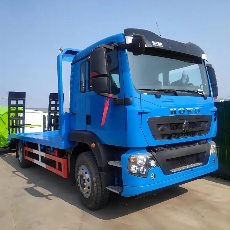 Yassi yotgan yuk mashinasi